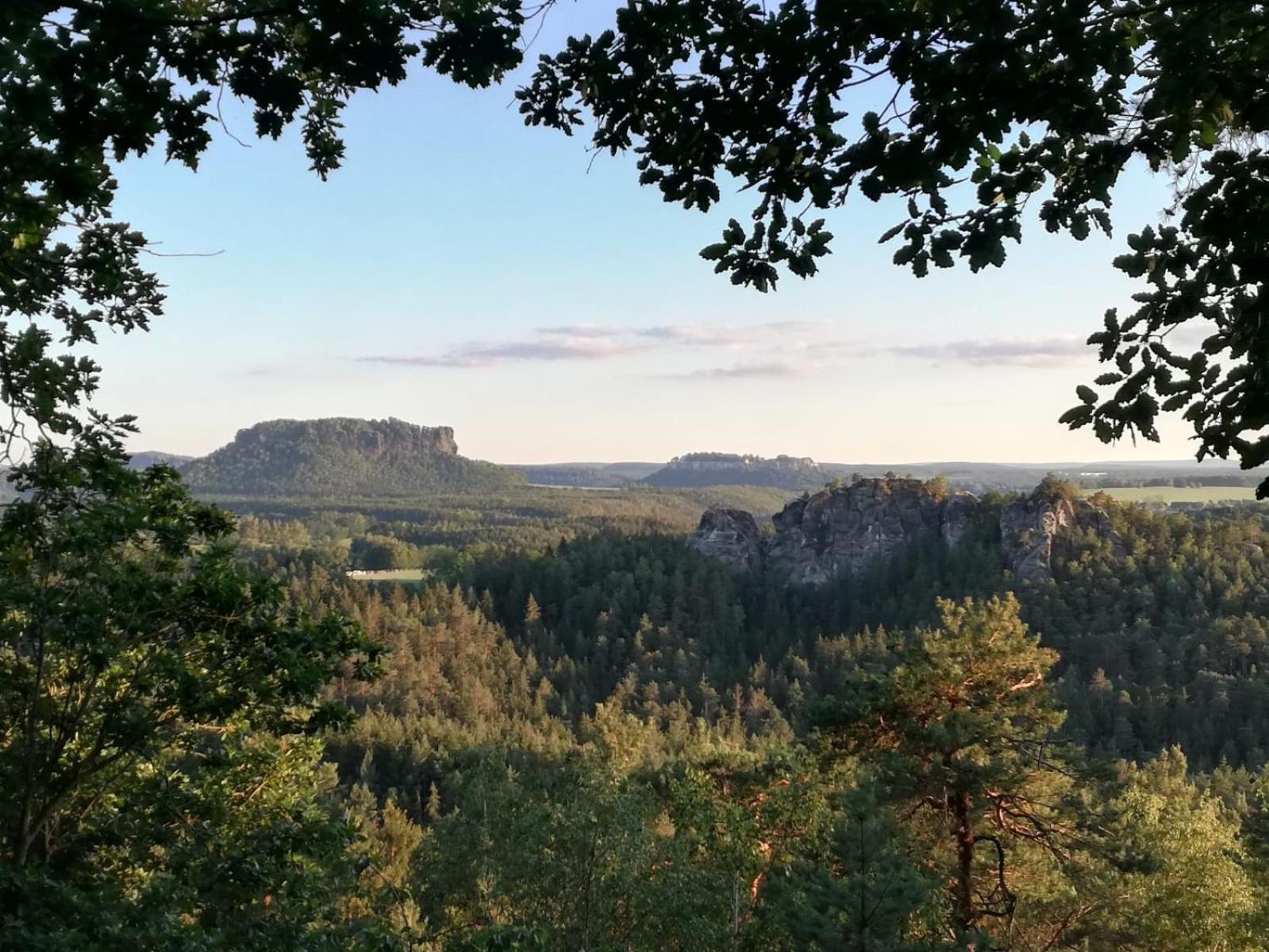 Gohrischstein Blick Appartement Rathmannsdorf Buitenkant foto